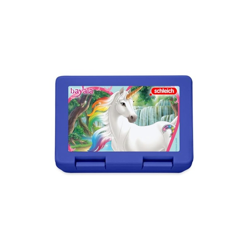 Spreadshirt Schleich bayala Rainbow Unicorn Lunchbox, One Size, Royal Blue