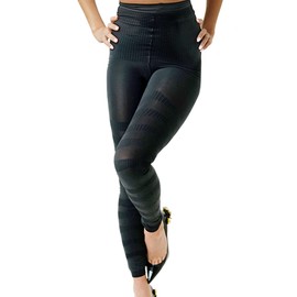 [Dr.Slat] 【公式】 (ドクタースラット) 加圧インナー カロリー燃焼 レギンス 着圧ソックス 引き締め 骨盤サポート 美脚 ルームウェアトレーニングウェア (M-L)