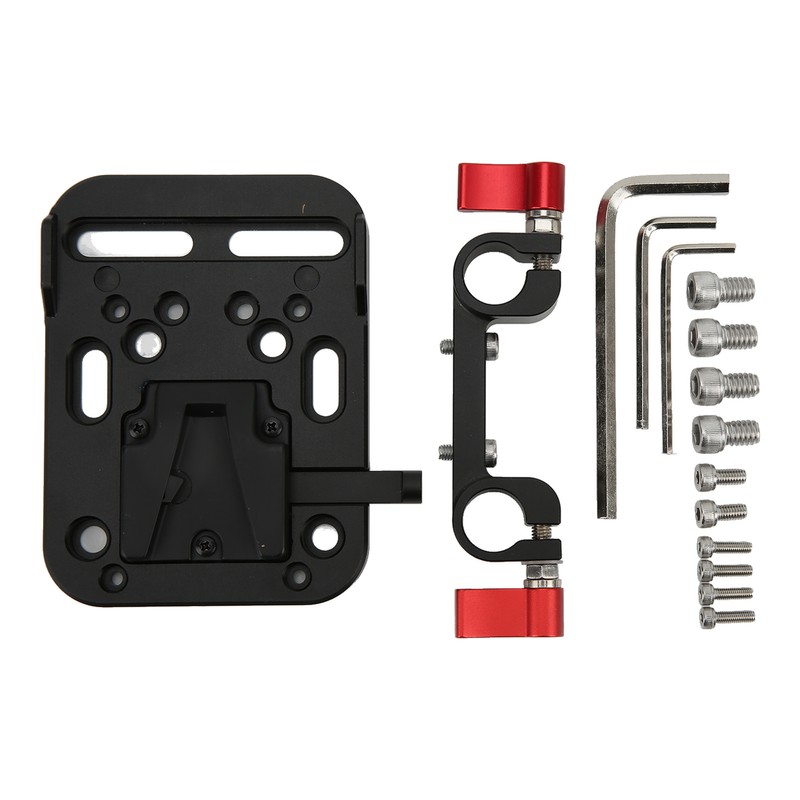 V Mount Lock Battery Plate Power Supply Splitter Adapter with