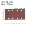sourcing map 60 Grit Sanding Sheet Sander Sandpaper Hook and