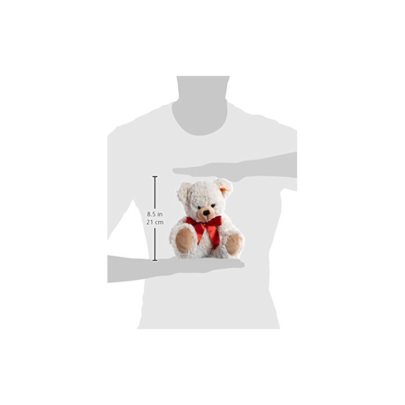 Steiff 111556 Lilly dangling Teddy bear, Whisper White, 28 cm
