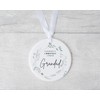 Grandad Memorial Christmas Bauble, Remembering Grandad At Christmas, Grandad Remembrance