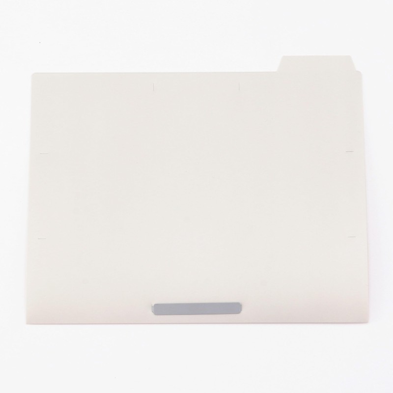 MUJI NDB23A9S Steel Paper Fasteners, Light Gray, Approx. 8.1 x