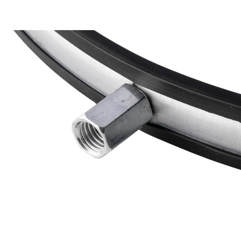 LIRAST 8" Pipe Hanger - Metal Duct Clamp with Rubber