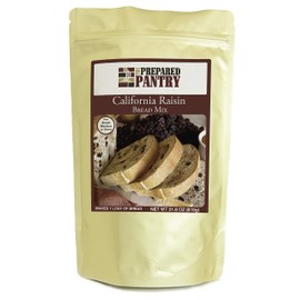 The Prepared Pantry California Raisin Gourmet Bread Mix; Single Pack; For Bread Machine or Oven