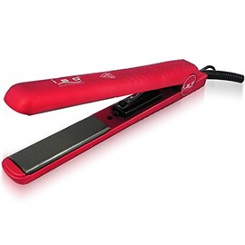 ISO Beauty Spectrum Pro Diamond Collection 1.25" Hair Straightener Flat Iron (RED)