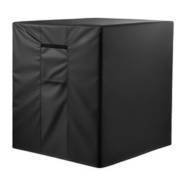 VEVOR AC Unit Covers for Outside, 24 x 24 x 30 Inches All-Around Protection & Adjustable Drawstring Air Conditioner Conderser Cover Waterproof Durable Fit, Black
