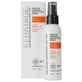 Keratage Keratin Thermal Protection Spray 4 Oz by Keratage