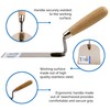 Toolty Stainless Steel Stucco Trowel, Wall Putty Trowel, Plastering Trowel,