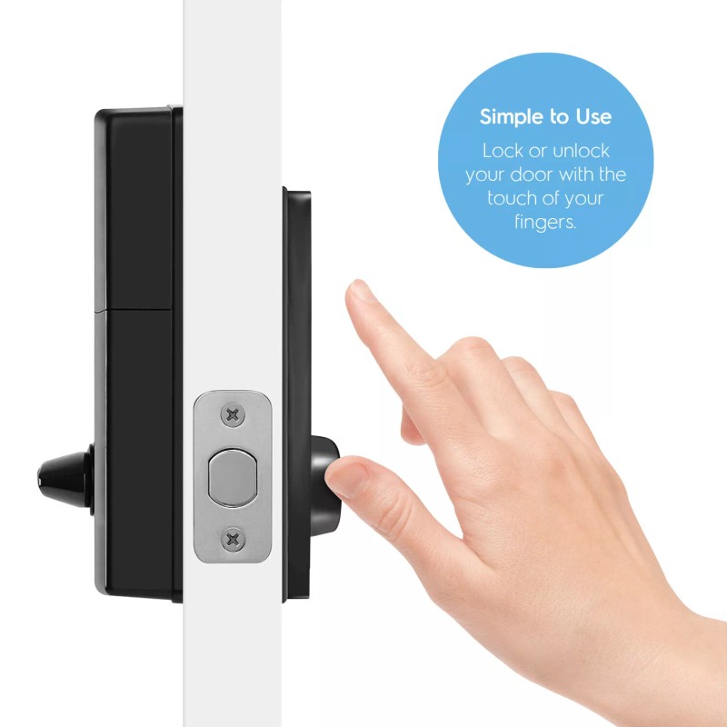 Amcrest Smart Lock ADL220-B Digital Keypad Automatic Motorized Locking Deadbolt