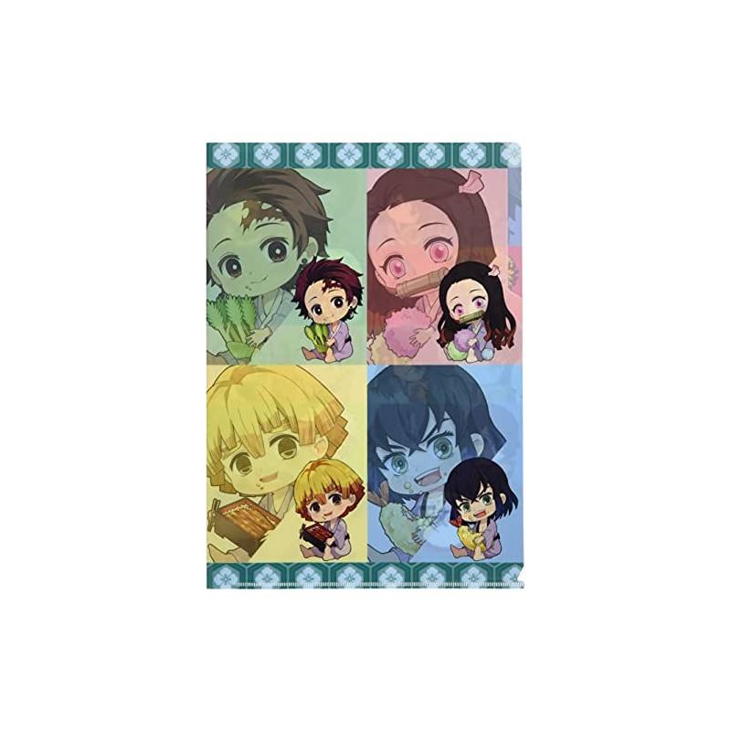 Demon Blade Mogumogu Meeting Gyugyutto Clear File 3 Pockets