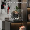 Football Helmet Display Case Full Size,Acrylic Helmet Display Case Black