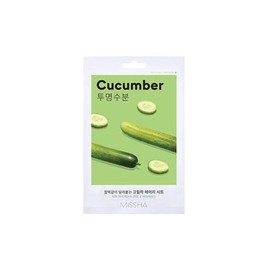 [Missha] Missha Airy Close-fitting Sheet Mask 19g (Cucumber) (14853112) / [미샤] 미샤 에어리 밀착 시트 마스크 19g (오이) (14853112)