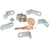 Compx Security C8730 Mailbox Lock MULTI-CAM w/keys Bright Nickel