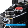PATIKIL Camera Shutter Button Set of 3 Copper Camera Buttons