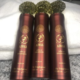 NUSUK Concentrated air Freshener In Ajwaa 300 Ml X3 Cans