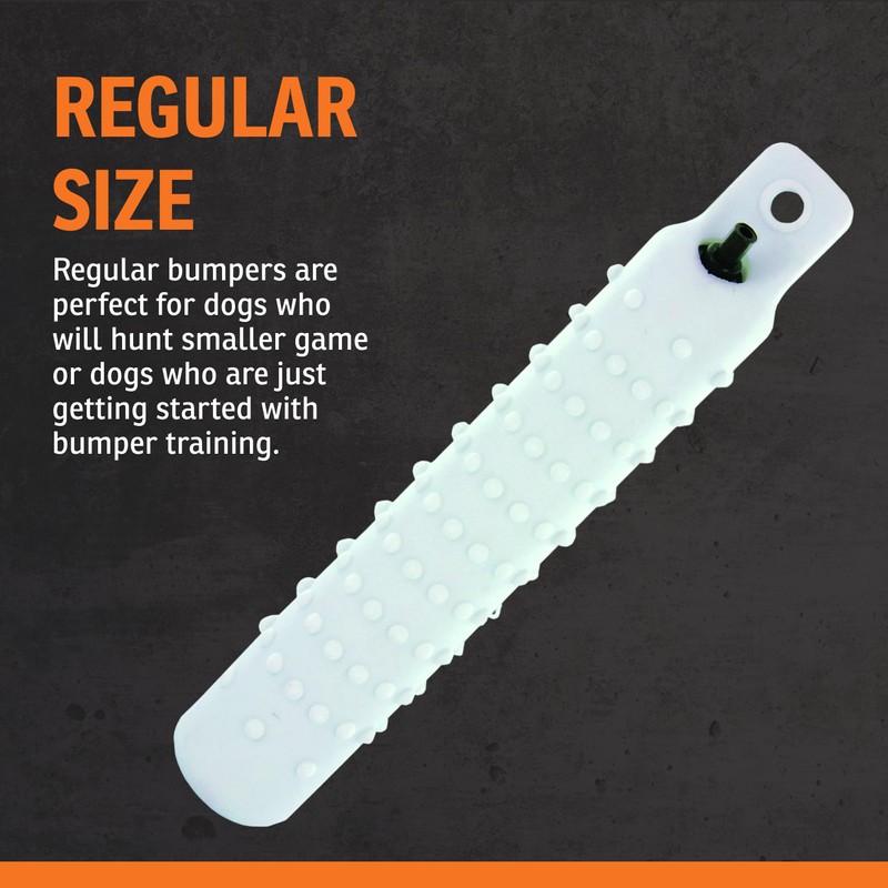 SportDOG White Plastic Dummies - Durable Soft Plastic Retriever &