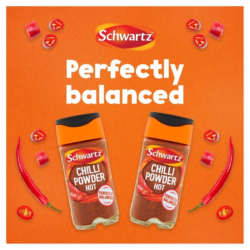Schwartz Hot Chilli Powder, 38g