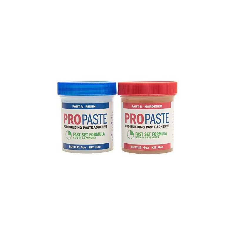 ProPaste Fast-Set Fishing Rod Building Paste Epoxy Glue (8 oz.)