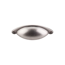 Top Knobs M409 Somerset Collection 2-1/2" Somerset Cup Pull, Pewter Antique
