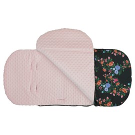 Universal Baby Stroller Pram cosytoes Liner Buggy Padded Luxury Footmuff (SM Flowers)