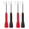 UMLIFE 4 Pack 2mm Extended Needle Test Probes,600v/10a Non-Destructive Multimeter