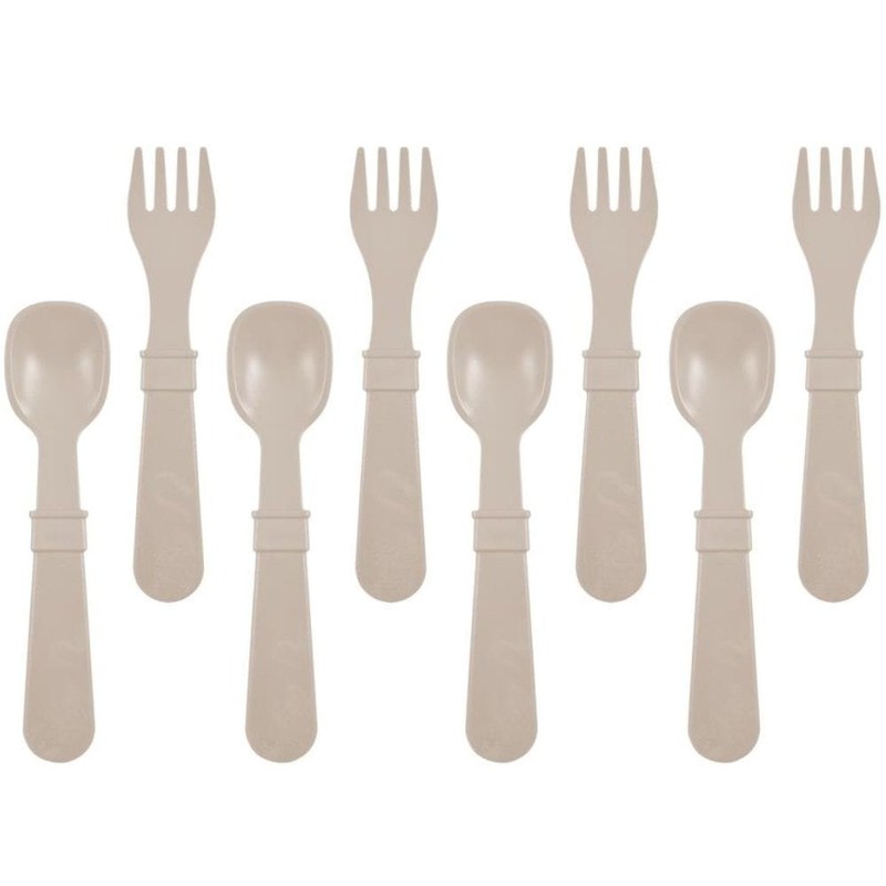 Re-Play Recycled Utensils (8pk), Ice Blue