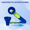 2 x Protein Powder Ladle, Protein Powder Funnel Spoon, Protein