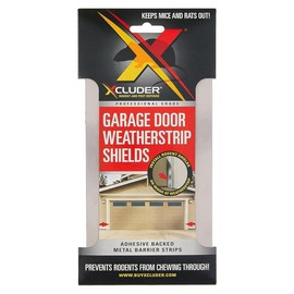 Stainless Steel Garage Door Rodent Shield; 2 Door Kit with 8-inch Door Strips (Pack of 4); Keep Rats and Mice Out; Suitable for Residential and Commercial Use (162942) - Size: 1 Door Kit (Pack of 2)