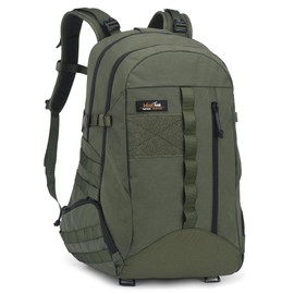 WindTook 30L Military Tactical Backpack for Men and Women,Molle Hiking daypacks Assault Pack 3 Day Bug Out Bag for Camping Travel Army Hunting Gym Rucksack Survival (Green)