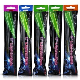 Party Glow Sticks 6 Inch Pack of 5, With String