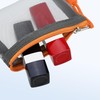 VOCOSTE Mini Zipper Mesh Bag Mesh Zipper Bag Storage Pouch