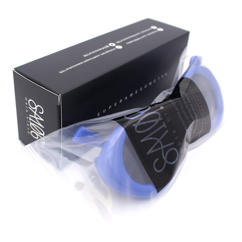 SA106 Wavy Down Temple Upside Down Cat Eye Thick Plastic