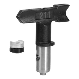 TOPINCN Puntas de Boquilla de Pulverizador de Pintura sin Aire Reversibles, útil Reversible Acero de Tungsteno Punta de Pistola de Pintura sin Aire Accesorios de Boquilla Herramienta de Jardín (211)