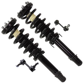 SCITOO Suspension Strut Shock for 2009-2012 for Acura TSX Front Complete Strut Assembly,Stabilizer Bar Link -4pcs