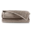 DecoKing Cuddly Microfiber Blanket Bedspread Fleece Faux Fur Blanket Fluffy