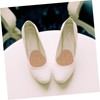 LALAFINA 10pairs Foot Cushions Comfortable Half Insoles for High Heels