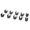 Edelbrock CUSHION CLAMPS (# 6 HOSE), Silver