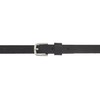 Vanzetti Thin Metallic Belt, Black Metallic