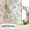 OWENIE 4236S2 - Cortinas transparentes con impresión WLD