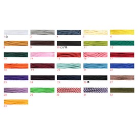 Nippon Chuko Nippon Chuko Nippon Hammered String, Fine Line, 99.8 ft (30 m) Roll, Flower Navy, EDH-22-30M Craft Supplies, Cord