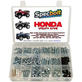 250pc Specbolt Fasteners Brand Bolt Kit for Maintenance & Restoration Quad Foreman 4x4 Rubicon GPScape Four Trax 4x4 Rancher Recon Rincon
