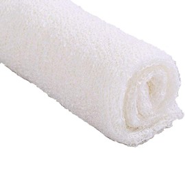 MEL Newborn Baby Newborn Photo Knitting Cotton Baby Wrap Muslin Swaddle Elastic Wrap Swaddle 45x155cm Commemorative Photo Scarf Soft Skin-friendly 25 Colors Pearl White (White)