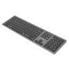 Bluetooth Keyboard with Numeric Keypad Skid Resistance Pads 110 Keys
