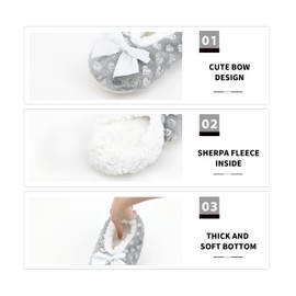 DICUIRD Slipper Socks For Women With Grippers, Fuzzy With Non Slip Bottoms, Cozy Warm Fuzzy Slippers