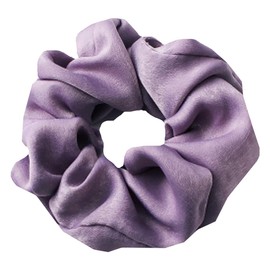 WHITE FANG ZA015 Women's Scrunchie Hair Elastic Colorful Casual Stylish Cute Hair Access Women's ZA015 (04: Purple)