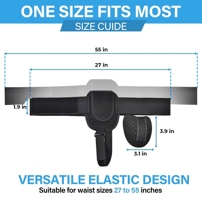 OPVYAEU Hernia Belt for Men and Women - Hernia Bandage