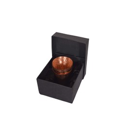 COPPER ESSENTIALS Mascow Mule Hammered Copper Shot Glasses(set of 4) 100% pure copper with gift boxes