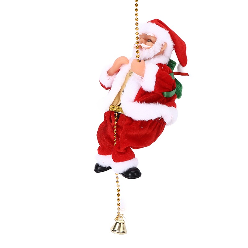 Climbing Santa Santa Climbing The Bead Curtain Christmas Tree Pendants