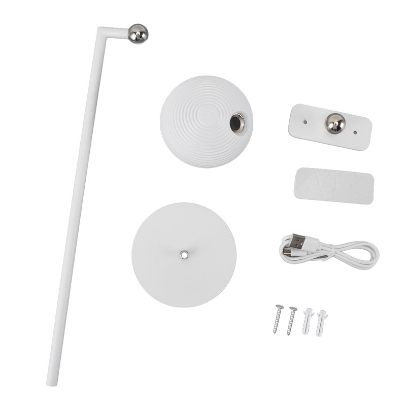 LED Cordless Desk Lamp Metal 360 Degree Rotatable Magnetic Wall